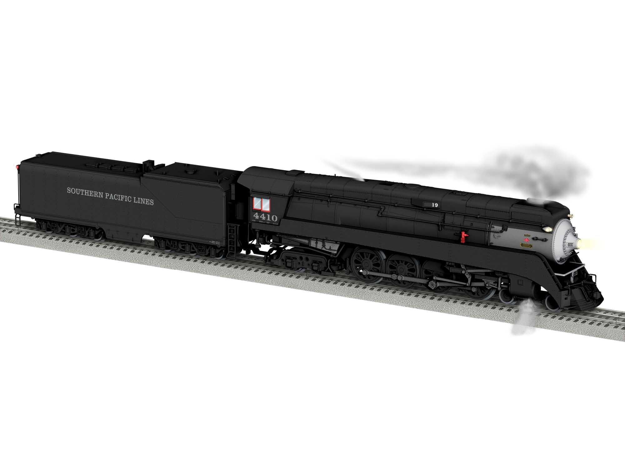 ジャンク　GS-4 Southern Pacific Black 4445 9836 Southern Pacific GS-4 4-8-4, #4445, Deskirted, Painted